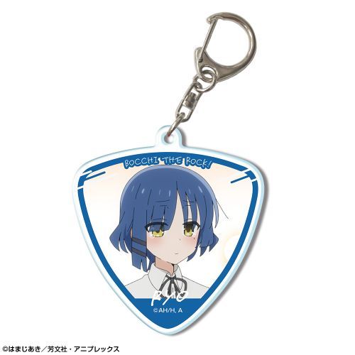 ぼっち・ざ・ろっく! アクリルキーホルダー デザイン 08 (山田リョウ / B) ギターピック型