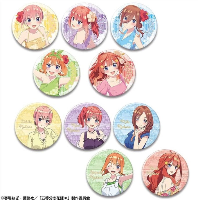 五等分の花嫁* トレーディング缶バッジ 全10種BOX
