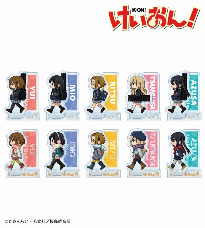 けいおん! トレーディング ちびとこ パーツ付きアクリルスタンド 全10種BOX