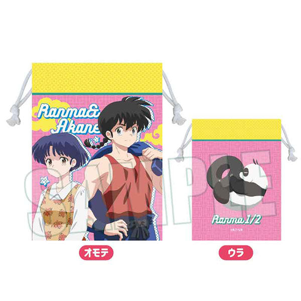 らんま1/2 巾着 A 乱馬&あかね