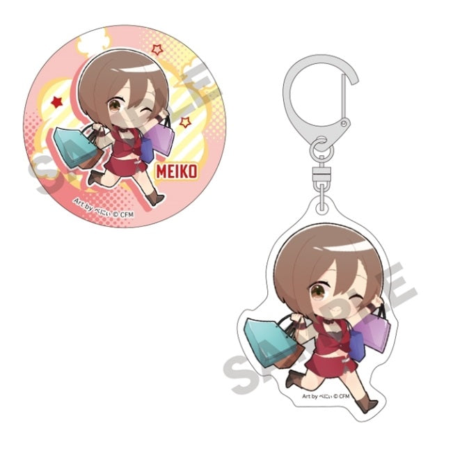 初音ミク 缶バッジ&アクリルキーホルダーセット MEIKO エンジョイ大阪2024