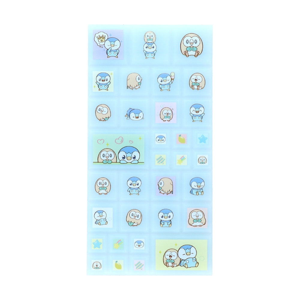 タイルシール ポケピース ポッチャマ&モクロー