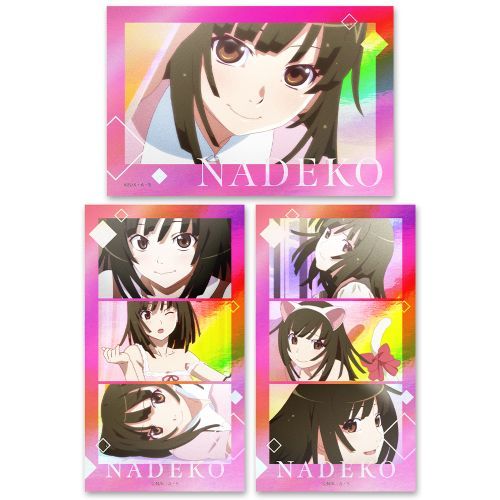 <物語>シリーズ サムネイルキラステッカーセット 千石撫子 3枚入り