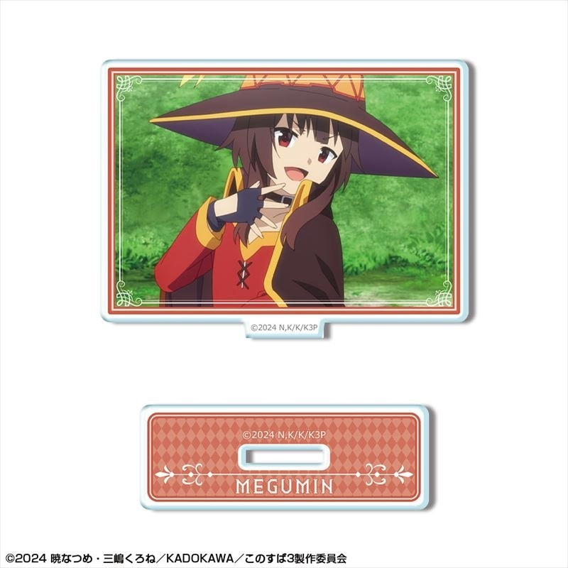 この素晴らしい世界に祝福を!3 ミニアクリルスタンド デザイン06(めぐみん/B)
