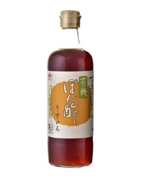 有機ぽん酢うすいろ 500ml 瓶