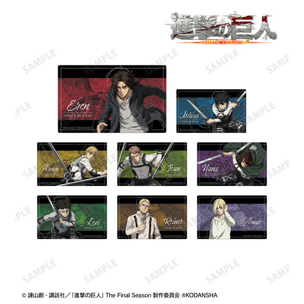 進撃の巨人 トレーディングカードステッカー 8個入りBOX