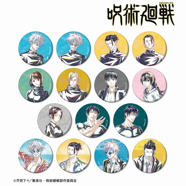 「呪術廻戦」 トレーディング Ani-Art 第2弾 懐玉・玉折 マット缶バッジ全15種BOX