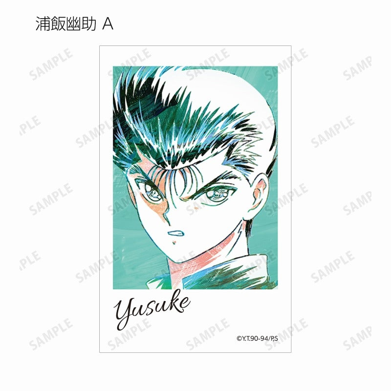 幽☆遊☆白書 トレーディング Ani-Art 第2弾&第3弾 インスタントカメラ風イラストカード 全18種BOX