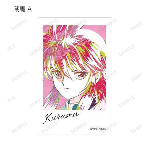 幽☆遊☆白書 トレーディング Ani-Art 第2弾&第3弾 インスタントカメラ風イラストカード 全18種BOX