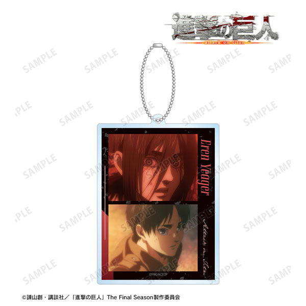 進撃の巨人 エレン 場面写BIGアクリルキーホルダー