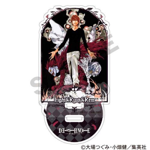 DEATH NOTE ジオラマアクリルスタンド 夜神月 リューク レム
