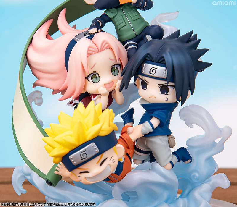 FigUnity(フィギュニティ) NARUTO-ナルト- 疾風伝 第七班集合!