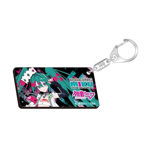 初音ミク GTプロジェクト レーシングミク 2025Ver. ナンバープレート風キーホルダー vol.1