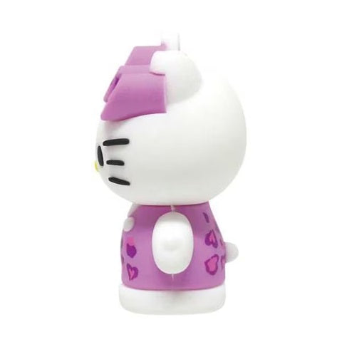 サンリオキャラクターズ ハローキティ ヒョウ柄シリーズ PVCマスコット ピンク