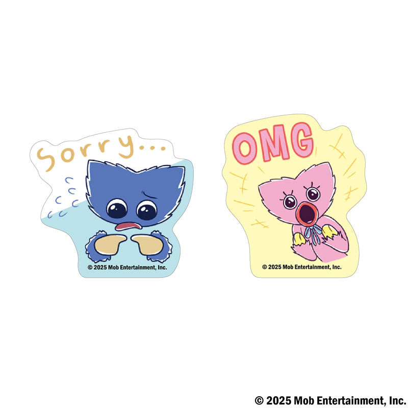 Poppy Playtime トレーディングダイカットステッカー(スタンプ柄) 全16種BOX(2枚入8パック)