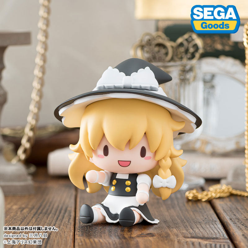 東方Project ふわぷち デフォルメフィギュア 霧雨魔理沙 塗装済み完成品フィギュア