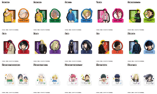 SAKAMOTO DAYS Wダイカットクリアステッカー 15パック入りBOX 食玩