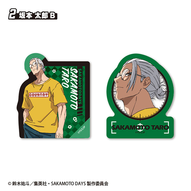 SAKAMOTO DAYS Wダイカットクリアステッカー 15パック入りBOX 食玩