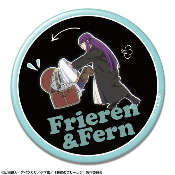 「葬送のフリーレン」 缶バッジ Ver.2 デザイン38(フリーレン&フェルン/B)