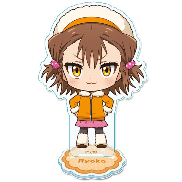メダリスト ぷちちょこ アクリルスタンド 【三家田涼佳】 ふわもこアニマル Ver.