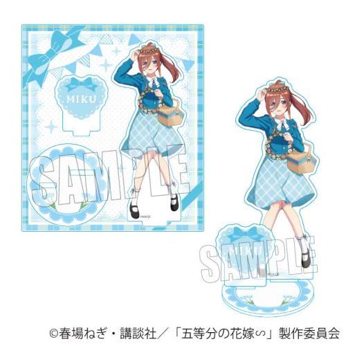 五等分の花嫁∽ アクリルスタンド 中野三玖 ピクニックver.