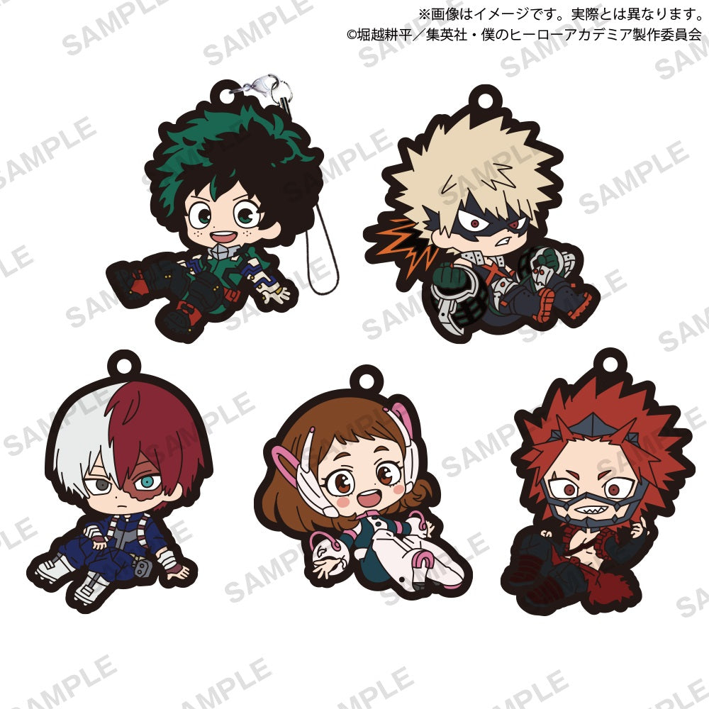僕のヒーローアカデミアころコレ!ラバーストラップvol.1 全5種