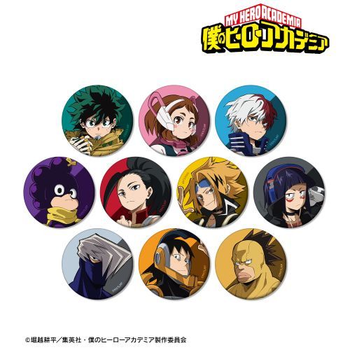 『僕のヒーローアカデミア』 トレーディング マット缶バッジ vol.2 Ver.A 全10種BOX
