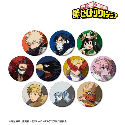 『僕のヒーローアカデミア』 トレーディング マット缶バッジ vol.2 Ver.B 全10種BOX