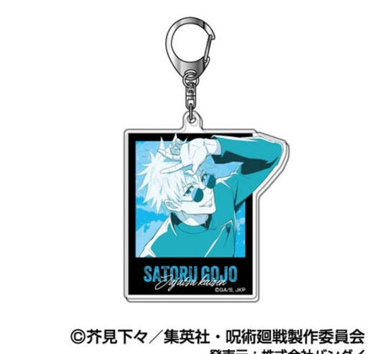 呪術廻戦 アクリルキーホルダー レタコレ06五条悟(高専)