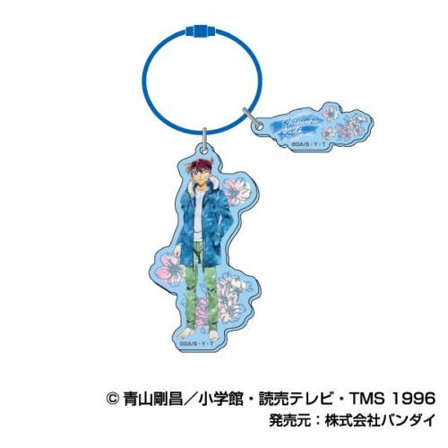 ワイヤープレートキーホルダー 名探偵コナン レタコレ 02 工藤新一