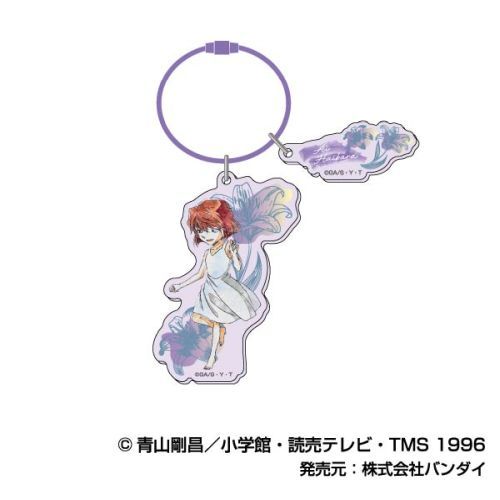 ワイヤープレートキーホルダー 名探偵コナン レタコレ 04 灰原哀