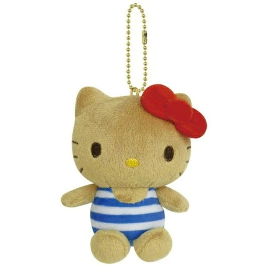 キティ(日焼けシリーズ) ボールチェーンマスコット マリン 平成レトロ