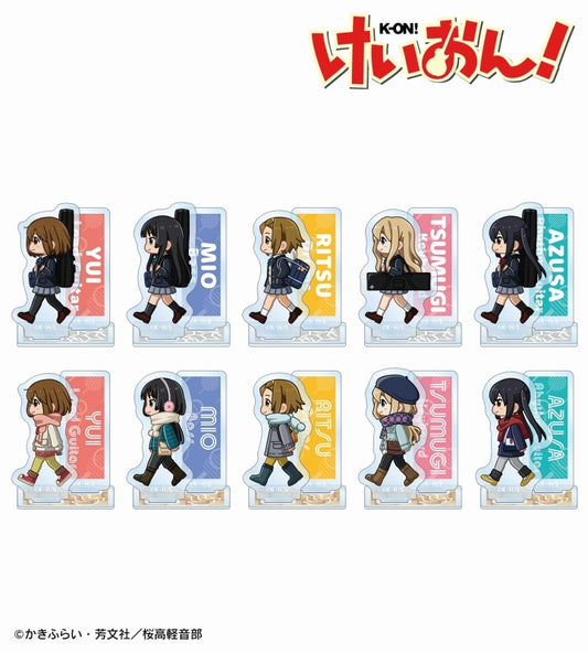 けいおん！　トレーディング ちびとこ パーツ付きアクリルスタンド　全10種BOX