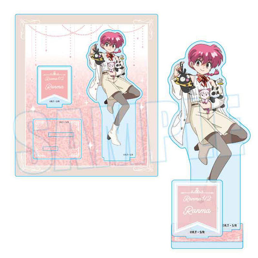 らんま1/2 アクリルスタンド らんま(ぬいぐるみといっしょ)