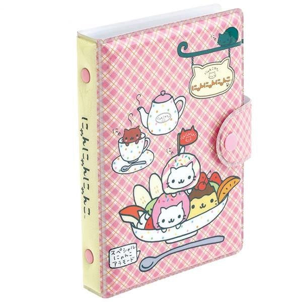 にゃんにゃんにゃんこ ふにふにシールバインダー