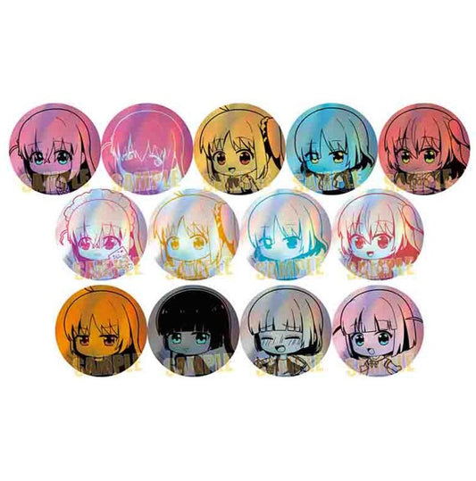 トレーディングホログラム缶バッジ アニメ「ぼっち・ざ・ろっく！」 てくトコ 全13種BOX