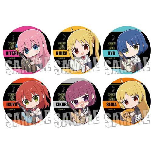 ぼっち・ざ・ろっく！ トレーディング缶バッジ ぎゅぎゅっと 全6種BOX