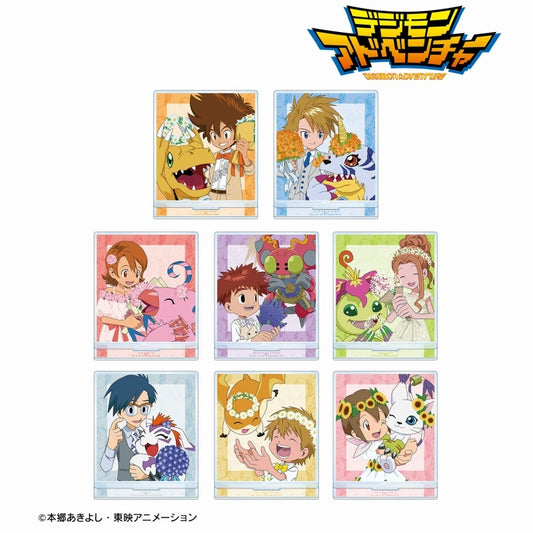 デジモンアドベンチャー　描き下ろし 25th Anniversary ver. トレーディングアクリルスタンド　全8種BOX
