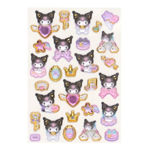 キャラめきシールふれんず　クロミ 金箔 ぷっくりシール