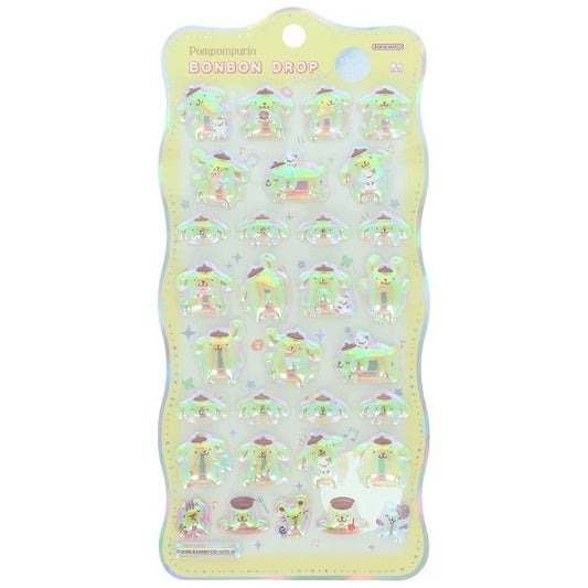 【正規品】　ボンボンドロップシール　ｃｈｕｒｕｋｉｒａ　ポムポムプリン