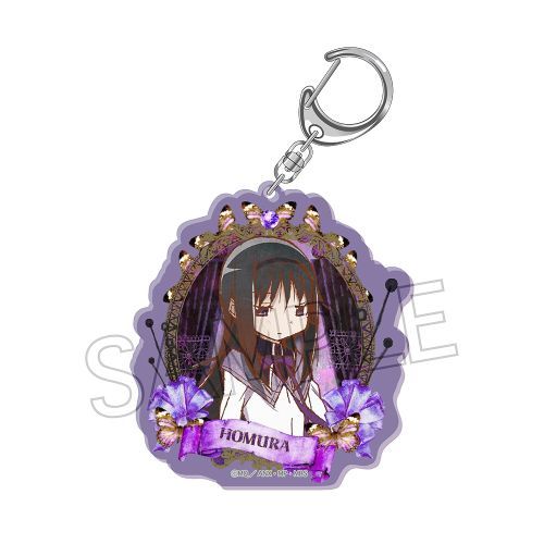 魔法少女まどか☆マギカ ヴィンテージ シリーズ アクリルキーホルダー 暁美ほむら