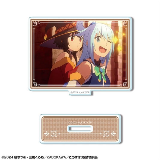 この素晴らしい世界に祝福を！3 ミニアクリルスタンド デザイン14(アクア&めぐみん)