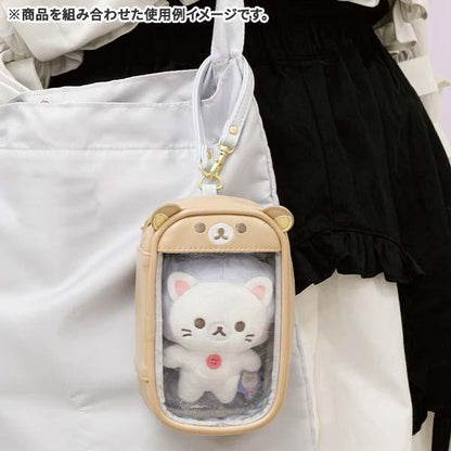 リラックマ お空のくるりんわたあめ ぬいキャリーポーチ リラックマ