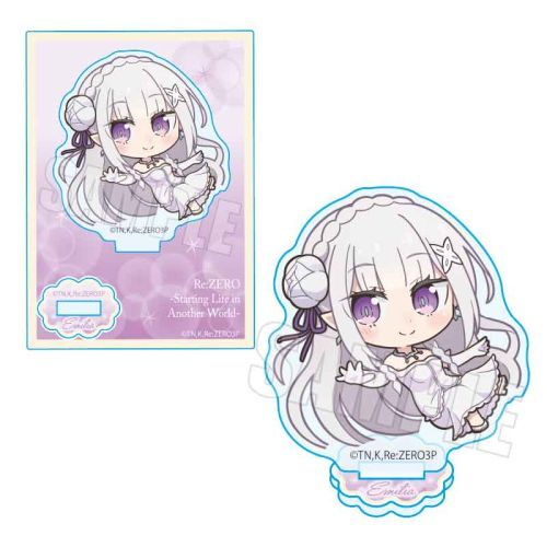Re：ゼロから始める異世界生活 ぷかっしゅミニスタンド 3rd season ver. エミリア(花嫁衣裳)