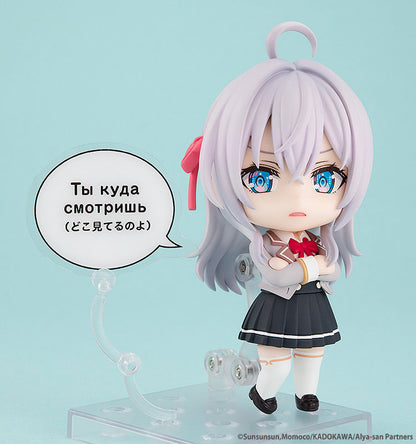 ねんどろいど 時々ボソッとロシア語でデレる隣のアーリャさん アリサ・ミハイロヴナ・九条　塗装済み可動フィギュア
