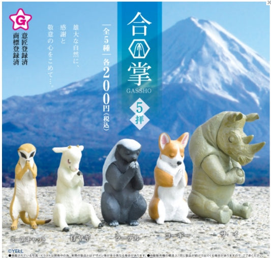 合掌5拝　全5種セット