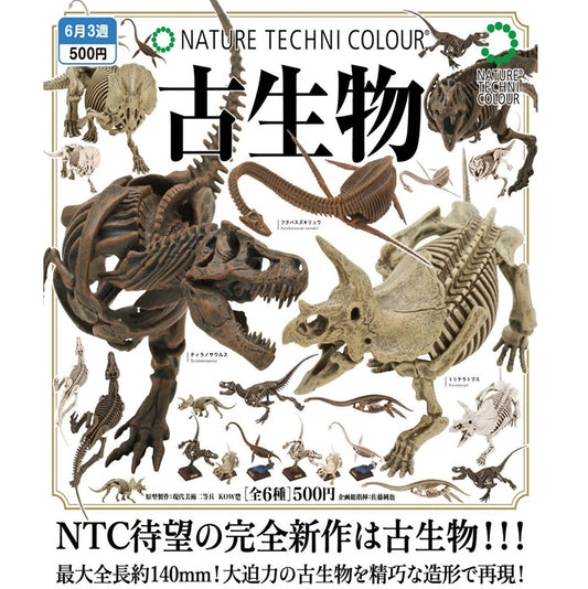 ネイチャーテクニカラー 古生物 全6種セット