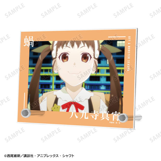 〈物語〉シリーズ オフ＆モンスターシーズン　八九寺真宵 場面写A6アクリルパネル