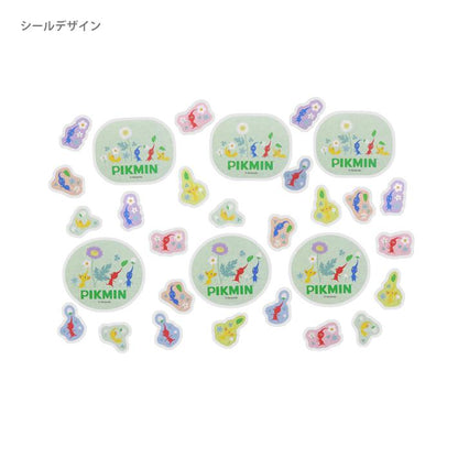 ピクミン　ケース付きシール　A柄