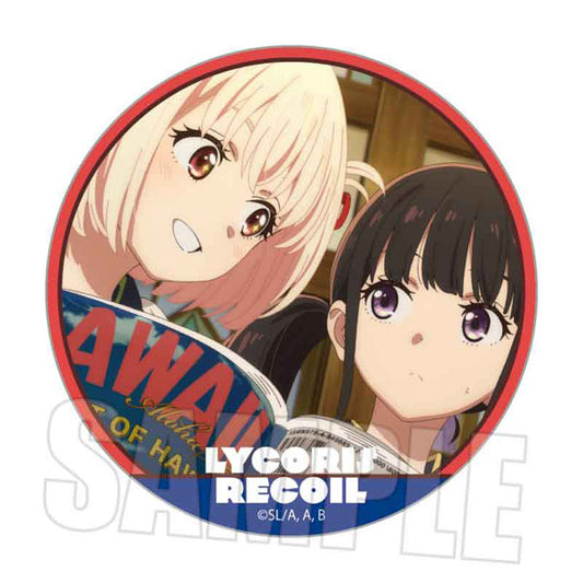 リコリス・リコイル メモリーズ缶バッジ 千束＆たきなA